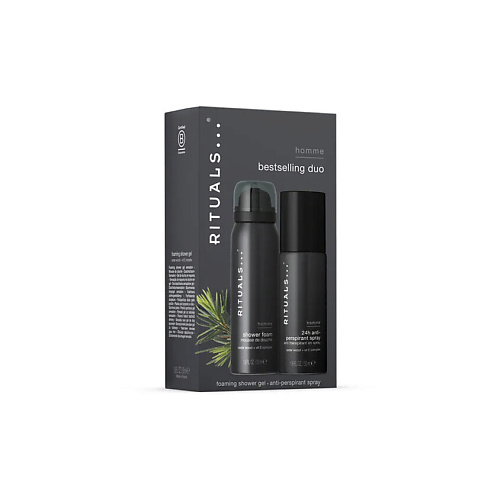 RITUALS... Набор средств для ухода за телом Homme Mini Set: Гель-пена для душа + Дезодорант-спрей, ... Набор средств для ухода за телом Homme Mini Set: Гель-пена для душа + Дезодорант-спрей
RITUALS... Набор средств для ухода за телом Homme Mini Set: Гель-пена для душа + Дезодорант-спрей, ... Набор средств для ухода за телом Homme Mini Set: Гель-пена для душа + Дезодорант-спрей