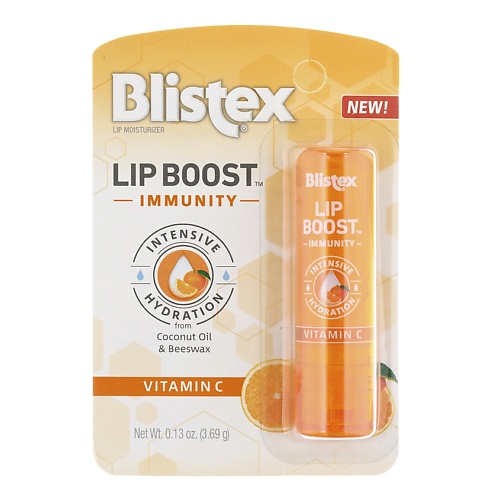 BLISTEX Интенсивно увлажняющий бальзам для губ с витамином С Lip Boost Immunity, Интенсивно увлажняющий бальзам для губ с витамином С Lip Boost Immunity
BLISTEX Интенсивно увлажняющий бальзам для губ с витамином С Lip Boost Immunity, Интенсивно увлажняющий бальзам для губ с витамином С Lip Boost Immunity