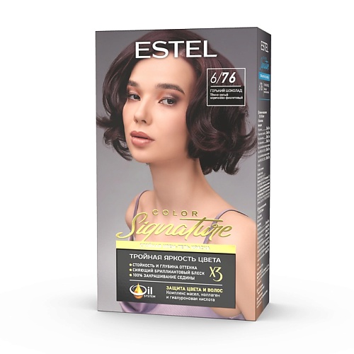 ESTEL PROFESSIONAL Стойкая крем-гель краска для волос Signature, Стойкая крем-гель краска для волос Signature
ESTEL PROFESSIONAL Стойкая крем-гель краска для волос Signature, Стойкая крем-гель краска для волос Signature