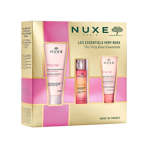 NUXE Набор Very Rose: парфюмерная вода+ Гель для душа + Крем для рук, Набор Very Rose: парфюмерная вода+ Гель для душа + Крем для рук
NUXE Набор Very Rose: парфюмерная вода+ Гель для душа + Крем для рук, Набор Very Rose: парфюмерная вода+ Гель для душа + Крем для рук