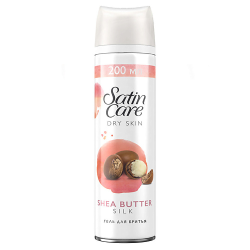 GILLETTE Гель для бритья с маслом ши Satin Care, Гель для бритья с маслом ши Satin Care
GILLETTE Гель для бритья с маслом ши Satin Care, Гель для бритья с маслом ши Satin Care