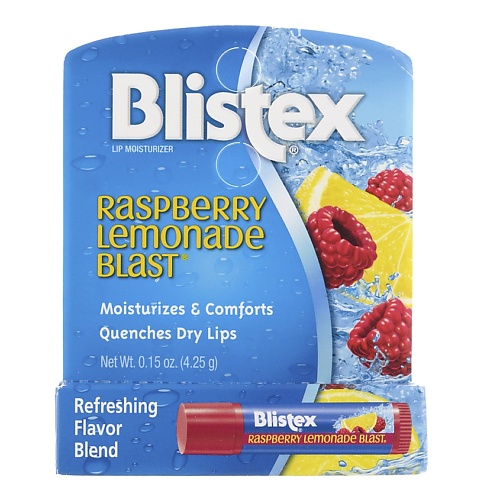 BLISTEX Бальзам для губ малиновый лимонад Raspberry Lemonade Blast, Бальзам для губ малиновый лимонад Raspberry Lemonade Blast
BLISTEX Бальзам для губ малиновый лимонад Raspberry Lemonade Blast, Бальзам для губ малиновый лимонад Raspberry Lemonade Blast