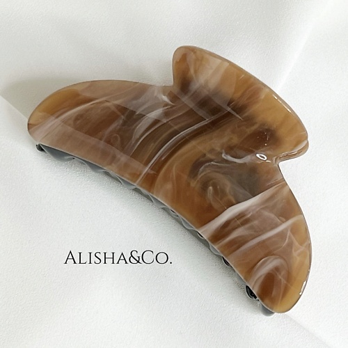ALISHA&CO. Крабик для волос большой Amber Shell, Крабик для волос большой Amber Shell
ALISHA&CO. Крабик для волос большой Amber Shell, Крабик для волос большой Amber Shell