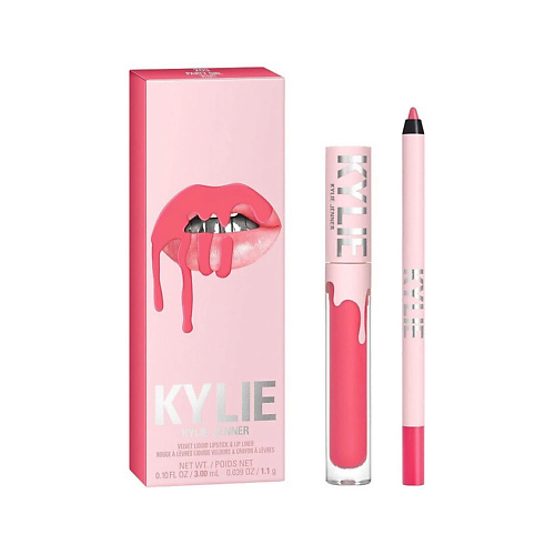 KYLIE COSMETICS BY KYLIE JENNER Набор для губ Velvet Lip Kit Помада+Карандаш, Набор для губ Velvet Lip Kit Помада+Карандаш
KYLIE COSMETICS BY KYLIE JENNER Набор для губ Velvet Lip Kit Помада+Карандаш, Набор для губ Velvet Lip Kit Помада+Карандаш