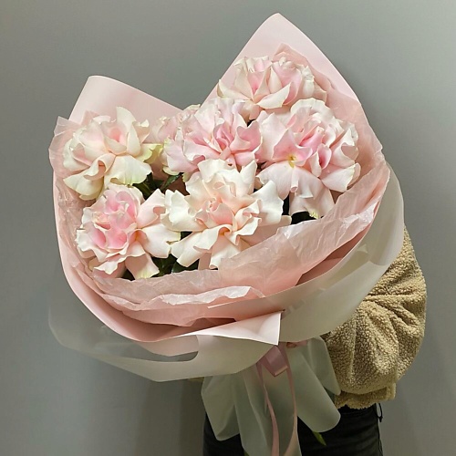 VLSHBN FLOWERS STATE Монобукет из нежных французских роз Пинк Мондиаль, Монобукет из нежных французских роз Пинк Мондиаль
VLSHBN FLOWERS STATE Монобукет из нежных французских роз Пинк Мондиаль, Монобукет из нежных французских роз Пинк Мондиаль