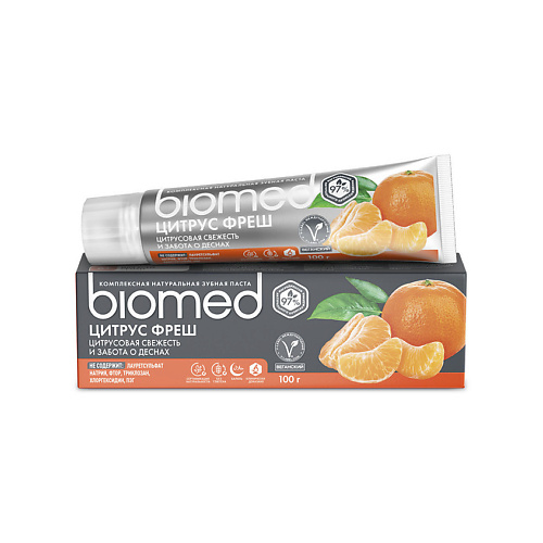 BIOMED Комплексная зубная паста "Цитрус Фреш" Citrus Fresh, Комплексная зубная паста "Цитрус Фреш" Citrus Fresh
BIOMED Комплексная зубная паста "Цитрус Фреш" Citrus Fresh, Комплексная зубная паста "Цитрус Фреш" Citrus Fresh