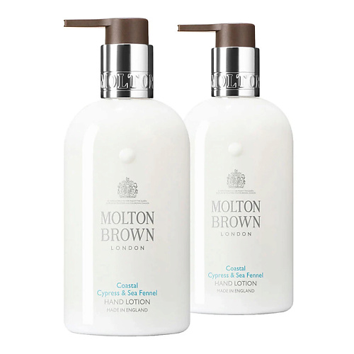 MOLTON BROWN Набор лосьонов для рук Coastal Cypress & Sea Fennel, Набор лосьонов для рук Coastal Cypress & Sea Fennel
MOLTON BROWN Набор лосьонов для рук Coastal Cypress & Sea Fennel, Набор лосьонов для рук Coastal Cypress & Sea Fennel