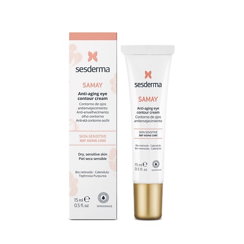 SESDERMA Крем-контур антивозрастной для зоны вокруг глаз Samay Anti-Aging Eye Contour Cream, Крем-контур антивозрастной для зоны вокруг глаз Samay Anti-Aging Eye Contour Cream
SESDERMA Крем-контур антивозрастной для зоны вокруг глаз Samay Anti-Aging Eye Contour Cream, Крем-контур антивозрастной для зоны вокруг глаз Samay Anti-Aging Eye Contour Cream