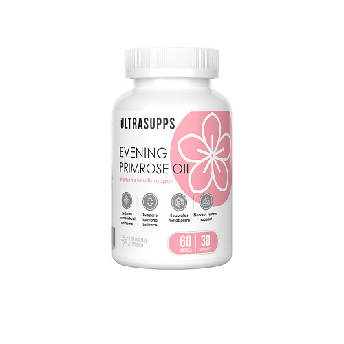 ULTRASUPPS Масло примулы вечерней Evening Primrose Oil, Масло примулы вечерней Evening Primrose Oil
ULTRASUPPS Масло примулы вечерней Evening Primrose Oil, Масло примулы вечерней Evening Primrose Oil