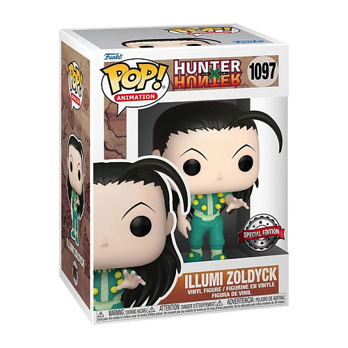 FUNKO Фигурка Illumi Zoldyck Hunter × Hunter Figure 9 см, Фигурка Illumi Zoldyck Hunter × Hunter Figure 9 см
FUNKO Фигурка Illumi Zoldyck Hunter × Hunter Figure 9 см, Фигурка Illumi Zoldyck Hunter × Hunter Figure 9 см