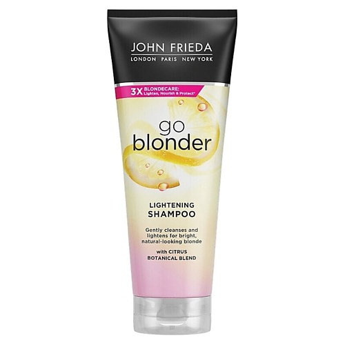 JOHN FRIEDA Осветляющий шампунь Sheer Blonde Go Blonder Shampoo, Осветляющий шампунь Sheer Blonde Go Blonder Shampoo
JOHN FRIEDA Осветляющий шампунь Sheer Blonde Go Blonder Shampoo, Осветляющий шампунь Sheer Blonde Go Blonder Shampoo