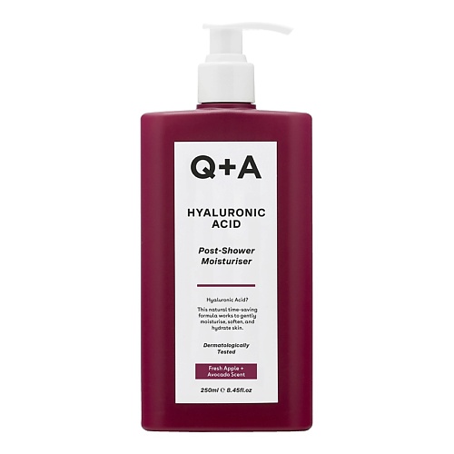 Q+A Увлажняющий крем для тела Hyaluronic Acid, Увлажняющий крем для тела Hyaluronic Acid
Q+A Увлажняющий крем для тела Hyaluronic Acid, Увлажняющий крем для тела Hyaluronic Acid