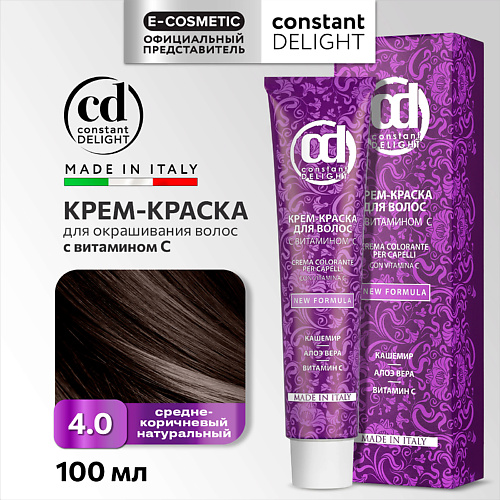CONSTANT DELIGHT Крем-краска для волос с витамином С, Крем-краска для волос с витамином С
CONSTANT DELIGHT Крем-краска для волос с витамином С, Крем-краска для волос с витамином С