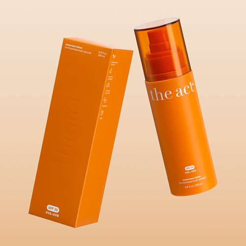 THE ACT Солнцезащитный лосьон для лица и тела SPF 30, Солнцезащитный лосьон для лица и тела SPF 30
THE ACT Солнцезащитный лосьон для лица и тела SPF 30, Солнцезащитный лосьон для лица и тела SPF 30