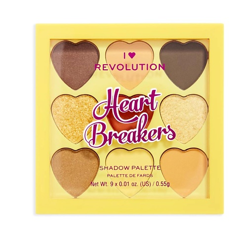 I HEART REVOLUTION Палетка теней для век HEART BREAKERS, Палетка теней для век HEART BREAKERS
I HEART REVOLUTION Палетка теней для век HEART BREAKERS, Палетка теней для век HEART BREAKERS