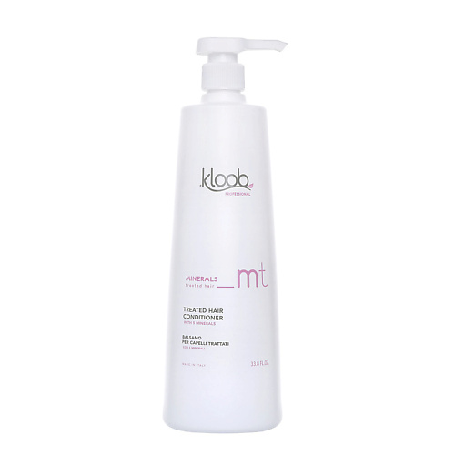 KLOOB Бальзам для поврежденных волос Minerals Treated Hair Conditioner, Бальзам для поврежденных волос Minerals Treated Hair Conditioner
KLOOB Бальзам для поврежденных волос Minerals Treated Hair Conditioner, Бальзам для поврежденных волос Minerals Treated Hair Conditioner