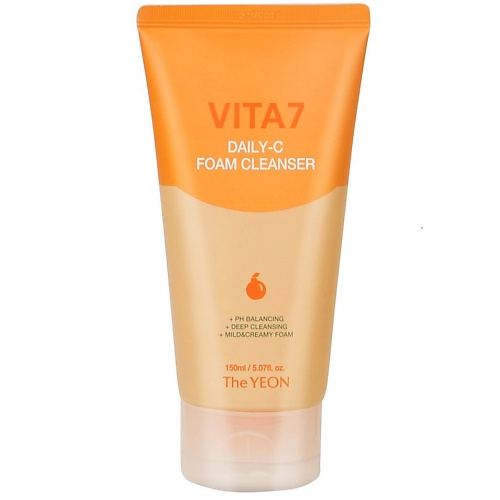 THE YEON Пенка для умывания - Vita7 daily-C foam cleanser, Пенка для умывания - Vita7 daily-C foam cleanser
THE YEON Пенка для умывания - Vita7 daily-C foam cleanser, Пенка для умывания - Vita7 daily-C foam cleanser
