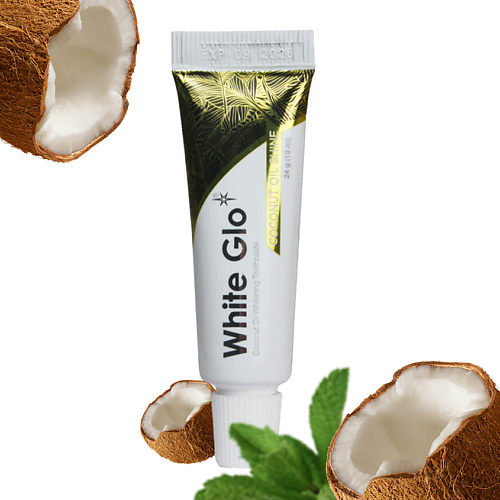 WHITE GLO Зубная паста отбеливающая с кокосовым маслом Coconut Oil Shine, Зубная паста отбеливающая с кокосовым маслом Coconut Oil Shine
WHITE GLO Зубная паста отбеливающая с кокосовым маслом Coconut Oil Shine, Зубная паста отбеливающая с кокосовым маслом Coconut Oil Shine