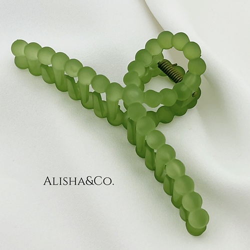 ALISHA&CO. Крабик для волос большой Juicy Bubbles Forest Green, Крабик для волос большой Juicy Bubbles Forest Green
ALISHA&CO. Крабик для волос большой Juicy Bubbles Forest Green, Крабик для волос большой Juicy Bubbles Forest Green