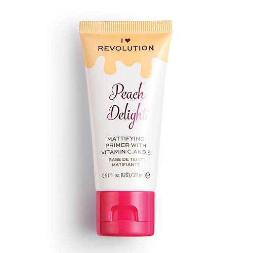 I HEART REVOLUTION Праймер матирующий Peach Delight Mattifying Primer With Vitamin C And E, Праймер матирующий Peach Delight Mattifying Primer With Vitamin C And E
I HEART REVOLUTION Праймер матирующий Peach Delight Mattifying Primer With Vitamin C And E, Праймер матирующий Peach Delight Mattifying Primer With Vitamin C And E