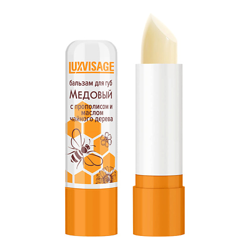 LUXVISAGE Бальзам для губ Медовый с прополисом и маслом чайного дерева, Бальзам для губ Медовый с прополисом и маслом чайного дерева
LUXVISAGE Бальзам для губ Медовый с прополисом и маслом чайного дерева, Бальзам для губ Медовый с прополисом и маслом чайного дерева