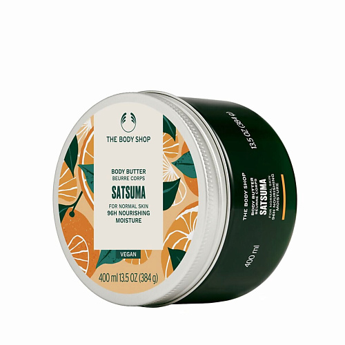 THE BODY SHOP Увлажняющий баттер для нормальной кожи Satsuma 400.0, Увлажняющий баттер для нормальной кожи Satsuma
THE BODY SHOP Увлажняющий баттер для нормальной кожи Satsuma 400.0, Увлажняющий баттер для нормальной кожи Satsuma