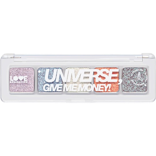 LOVE GENERATION Палетка дуохромных теней для век Universe, give me money, Палетка дуохромных теней для век Universe, give me money
LOVE GENERATION Палетка дуохромных теней для век Universe, give me money, Палетка дуохромных теней для век Universe, give me money