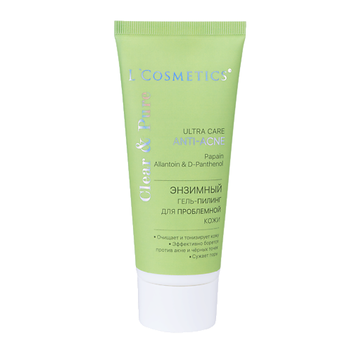 LCOSMETICS Энзимный гель-пилинг Clear & Pure ULTRA CARE ANTI-ACNE, Энзимный гель-пилинг Clear & Pure ULTRA CARE ANTI-ACNE
LCOSMETICS Энзимный гель-пилинг Clear & Pure ULTRA CARE ANTI-ACNE, Энзимный гель-пилинг Clear & Pure ULTRA CARE ANTI-ACNE