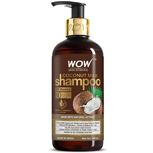 WOW SKIN SCIENCE Шампунь для питания и восстановления Coconut Milk, Шампунь для питания и восстановления Coconut Milk
WOW SKIN SCIENCE Шампунь для питания и восстановления Coconut Milk, Шампунь для питания и восстановления Coconut Milk