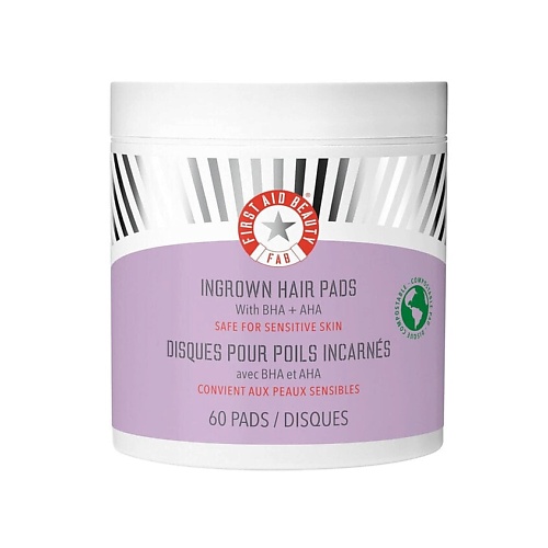 FIRST AID BEAUTY Подушечки для вросших волос Ingrown Hair Pads, 60 шт, Подушечки для вросших волос Ingrown Hair Pads, 60 шт
FIRST AID BEAUTY Подушечки для вросших волос Ingrown Hair Pads, 60 шт, Подушечки для вросших волос Ingrown Hair Pads, 60 шт
