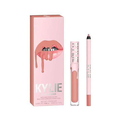KYLIE COSMETICS BY KYLIE JENNER Набор для макияжа губ Matte Lip Kit Помада+Карандаш, Набор для макияжа губ Matte Lip Kit Помада+Карандаш
KYLIE COSMETICS BY KYLIE JENNER Набор для макияжа губ Matte Lip Kit Помада+Карандаш, Набор для макияжа губ Matte Lip Kit Помада+Карандаш