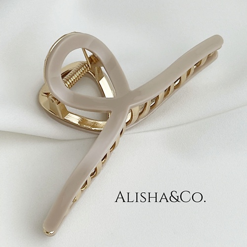 ALISHA&CO. Крабик для волос металлический Style Base, Крабик для волос металлический Style Base
ALISHA&CO. Крабик для волос металлический Style Base, Крабик для волос металлический Style Base