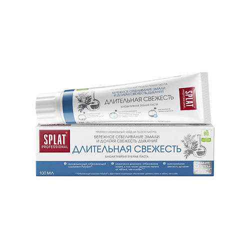 SPLAT Зубная паста "Длительная свежесть" Professional Long-lasting Freshness, Зубная паста "Длительная свежесть" Professional Long-lasting Freshness
SPLAT Зубная паста "Длительная свежесть" Professional Long-lasting Freshness, Зубная паста "Длительная свежесть" Professional Long-lasting Freshness