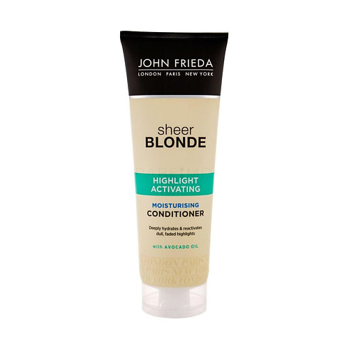 JOHN FRIEDA Кондиционер для светлых волос Sheer Blonde Highlight Activating, Кондиционер для светлых волос Sheer Blonde Highlight Activating
JOHN FRIEDA Кондиционер для светлых волос Sheer Blonde Highlight Activating, Кондиционер для светлых волос Sheer Blonde Highlight Activating