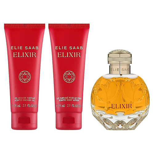 ELIE SAAB Набор Elixir: Парфюмерная вода + Лосьон + Гель для душа, Набор Elixir: Парфюмерная вода + Лосьон + Гель для душа
ELIE SAAB Набор Elixir: Парфюмерная вода + Лосьон + Гель для душа, Набор Elixir: Парфюмерная вода + Лосьон + Гель для душа