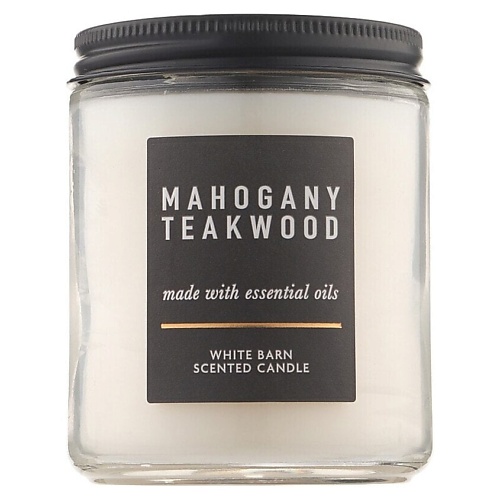 BATH & BODY WORKS Свеча ароматическая Mahogany Teakwood White Barn Scented Candle, Свеча ароматическая Mahogany Teakwood White Barn Scented Candle
BATH & BODY WORKS Свеча ароматическая Mahogany Teakwood White Barn Scented Candle, Свеча ароматическая Mahogany Teakwood White Barn Scented Candle