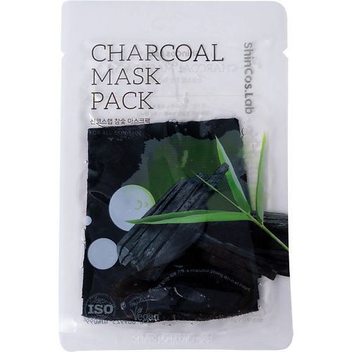 SHINCOS.LAB Тканевая маска с древесным углем Charcoal Mask Pack, Тканевая маска с древесным углем Charcoal Mask Pack
SHINCOS.LAB Тканевая маска с древесным углем Charcoal Mask Pack, Тканевая маска с древесным углем Charcoal Mask Pack