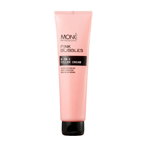 MONE PROFESSIONAL Увлажняющий крем-филлер для волос Pink Bubbles 6-in-1 Filler Cream, Увлажняющий крем-филлер для волос Pink Bubbles 6-in-1 Filler Cream
MONE PROFESSIONAL Увлажняющий крем-филлер для волос Pink Bubbles 6-in-1 Filler Cream, Увлажняющий крем-филлер для волос Pink Bubbles 6-in-1 Filler Cream