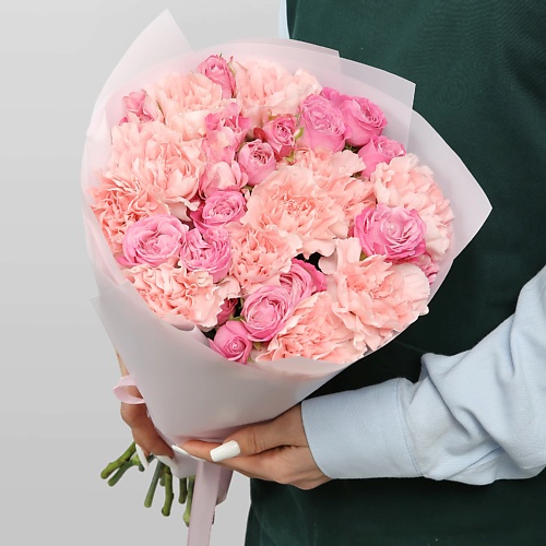 STUDIO FLORISTIC Букет из пионовидных Роз и Диантуса «Розовая нега», Букет из пионовидных Роз и Диантуса «Розовая нега»
STUDIO FLORISTIC Букет из пионовидных Роз и Диантуса «Розовая нега», Букет из пионовидных Роз и Диантуса «Розовая нега»