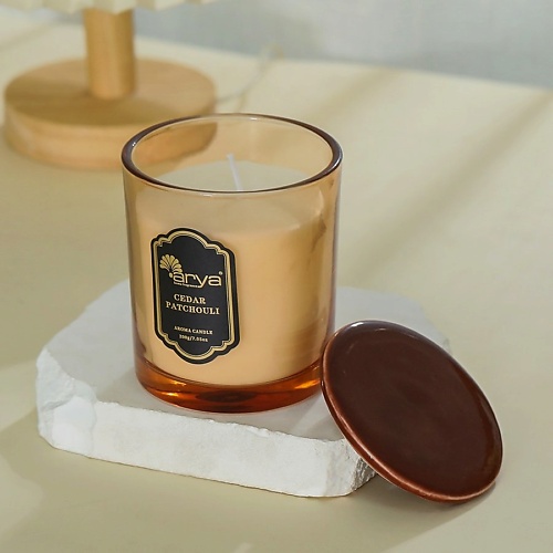 ARYA HOME COLLECTION Ароматическая свеча Cedar Patchouli с керамической крышкой Янтарь, Ароматическая свеча Cedar Patchouli с керамической крышкой Янтарь
ARYA HOME COLLECTION Ароматическая свеча Cedar Patchouli с керамической крышкой Янтарь, Ароматическая свеча Cedar Patchouli с керамической крышкой Янтарь