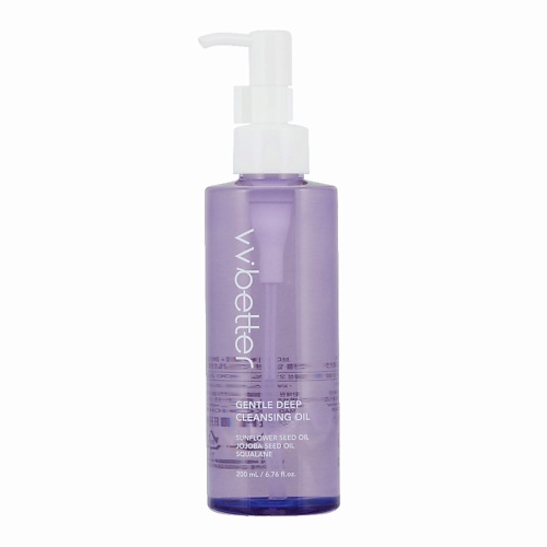 VVBETTER Гидрофильное масло для бережного глубокого очищения GENTLE DEEP CLEANSING OIL, Гидрофильное масло для бережного глубокого очищения GENTLE DEEP CLEANSING OIL
VVBETTER Гидрофильное масло для бережного глубокого очищения GENTLE DEEP CLEANSING OIL, Гидрофильное масло для бережного глубокого очищения GENTLE DEEP CLEANSING OIL