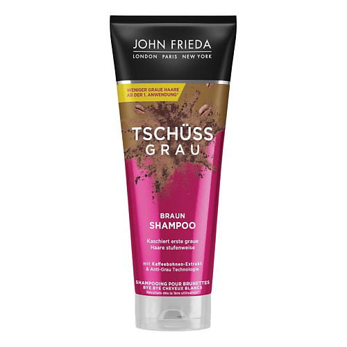 JOHN FRIEDA Шампунь для брюнеток Brown Shampoo Bye-bye grey, Шампунь для брюнеток Brown Shampoo Bye-bye grey
JOHN FRIEDA Шампунь для брюнеток Brown Shampoo Bye-bye grey, Шампунь для брюнеток Brown Shampoo Bye-bye grey