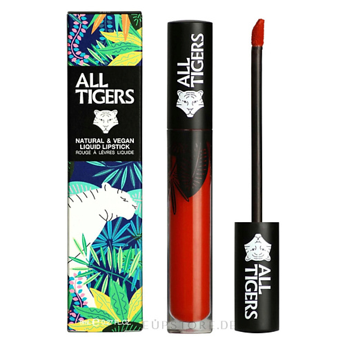 ALL TIGERS Жидкая губная помада Natural And Vegan Lipstick, Жидкая губная помада Natural And Vegan Lipstick
ALL TIGERS Жидкая губная помада Natural And Vegan Lipstick, Жидкая губная помада Natural And Vegan Lipstick