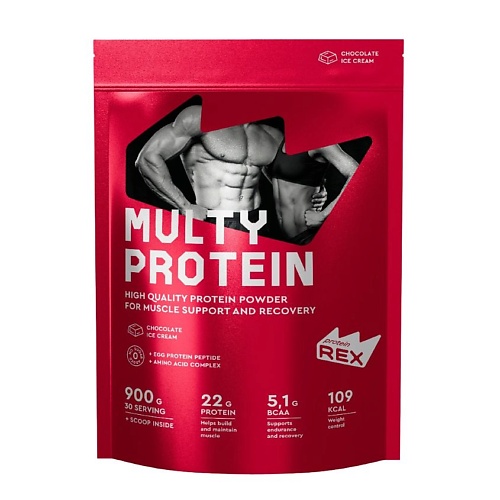 PROTEIN REX Коктейль со вкусом шоколадного мороженого Multy Protein, Коктейль со вкусом шоколадного мороженого Multy Protein
PROTEIN REX Коктейль со вкусом шоколадного мороженого Multy Protein, Коктейль со вкусом шоколадного мороженого Multy Protein