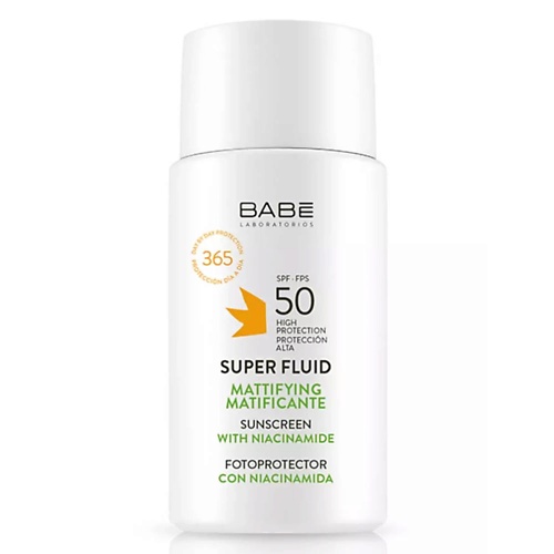 BABE Матирующий солнцезащитный суперфлюид с ниацинамидом SPF50, Матирующий солнцезащитный суперфлюид с ниацинамидом SPF50
BABE Матирующий солнцезащитный суперфлюид с ниацинамидом SPF50, Матирующий солнцезащитный суперфлюид с ниацинамидом SPF50