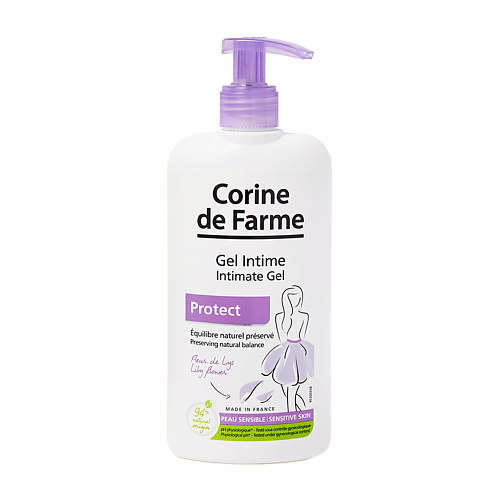 CORINE DE FARME Гель для душа для интимной гигиены с пребиотиками Intimate gel Protect, Гель для душа для интимной гигиены с пребиотиками Intimate gel Protect
CORINE DE FARME Гель для душа для интимной гигиены с пребиотиками Intimate gel Protect, Гель для душа для интимной гигиены с пребиотиками Intimate gel Protect