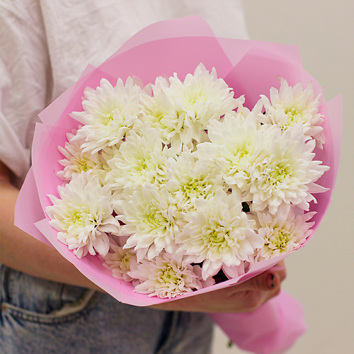 ЛЭТУАЛЬ FLOWERS Букет "Симфония" из белых хризантем, Букет "Симфония" из белых хризантем
ЛЭТУАЛЬ FLOWERS Букет "Симфония" из белых хризантем, Букет "Симфония" из белых хризантем