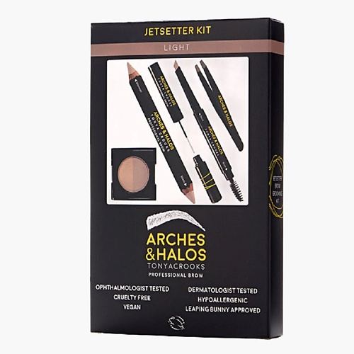 ARCHES AND HALOS Набор для бровей Jetsetter Brow Kit, Набор для бровей Jetsetter Brow Kit
ARCHES AND HALOS Набор для бровей Jetsetter Brow Kit, Набор для бровей Jetsetter Brow Kit