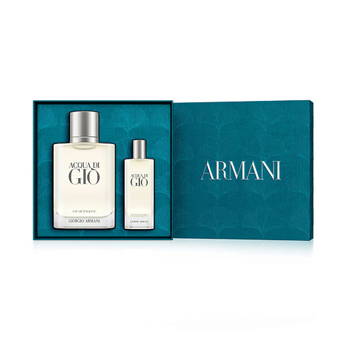 GIORGIO ARMANI Набор Acqua di Gio: Туалетная вода + флакон в дорожном формате, Набор Acqua di Gio: Туалетная вода + флакон в дорожном формате
GIORGIO ARMANI Набор Acqua di Gio: Туалетная вода + флакон в дорожном формате, Набор Acqua di Gio: Туалетная вода + флакон в дорожном формате
