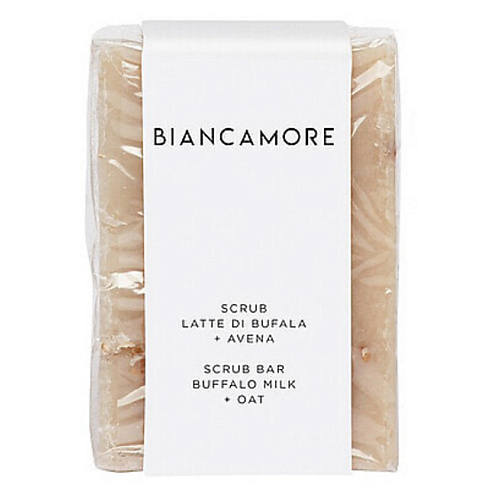 BIANCAMORE Отшелушивающее мыло Scrub Bar Buffalo Milk And Oat, Отшелушивающее мыло Scrub Bar Buffalo Milk And Oat
BIANCAMORE Отшелушивающее мыло Scrub Bar Buffalo Milk And Oat, Отшелушивающее мыло Scrub Bar Buffalo Milk And Oat